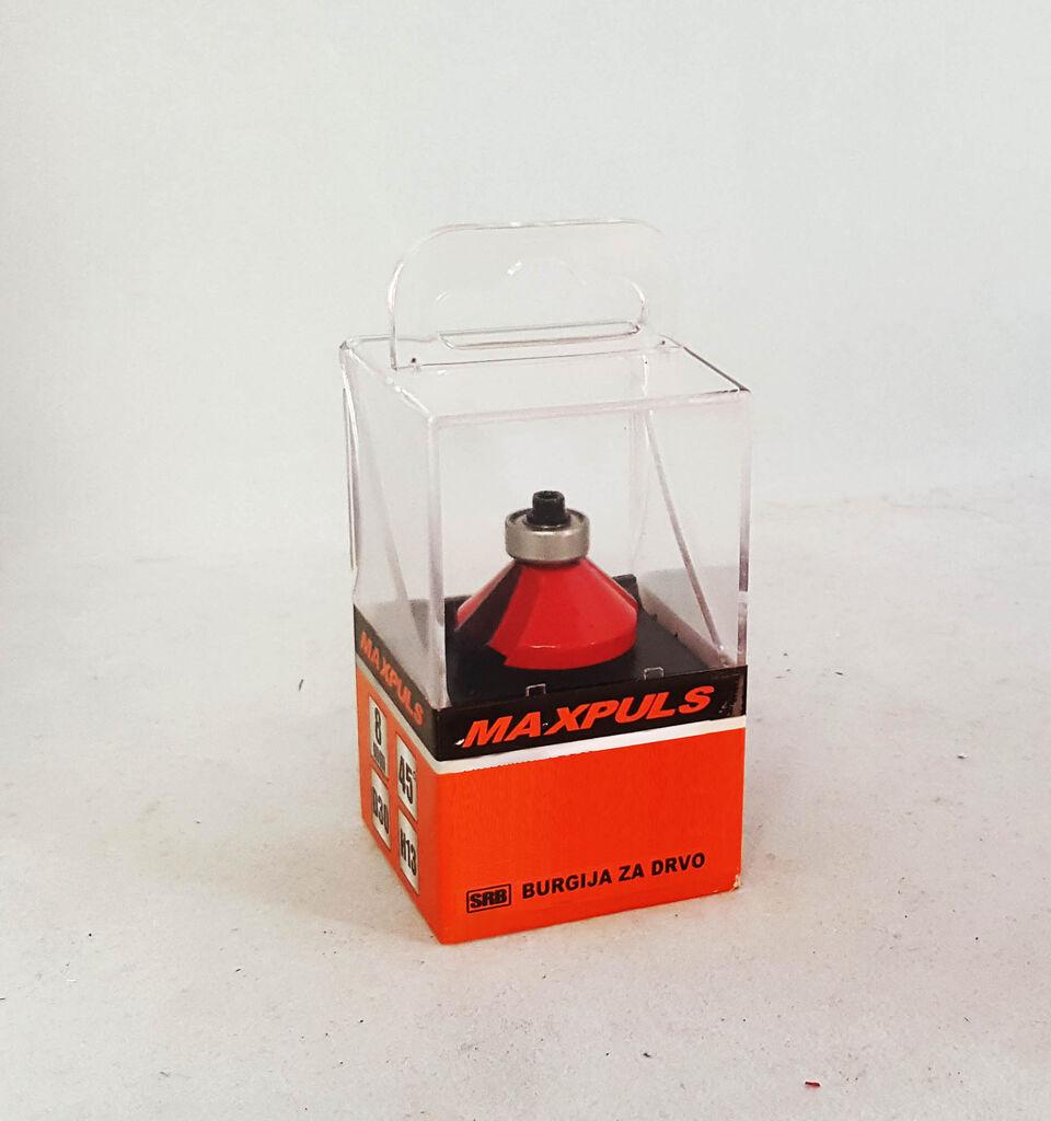 Alfa Electric Фреза 45°×L30×H13 Ø8мм 9805