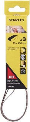 Stanley Брусна трака тесна 13×451мм, 60гр, 3 парчиња STANLEY STA33311-XJ