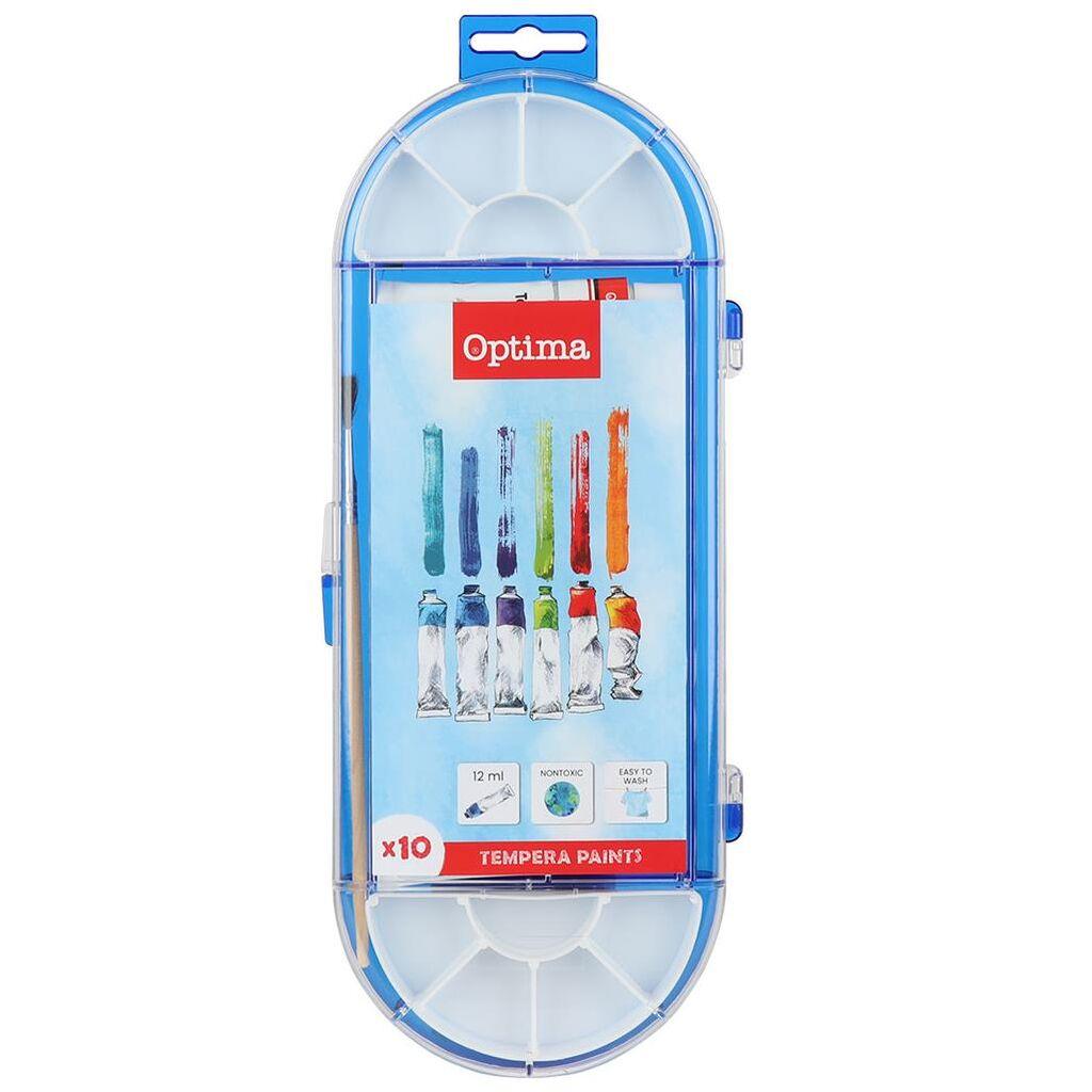 Optima Темперни бои оптима /10 10мл. пвц 100003