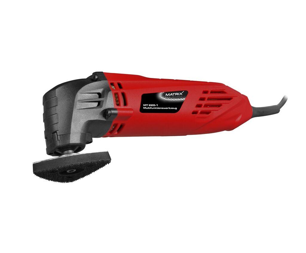 Matrix Мултифункционална алатка 220W; 15–22.000rpm; осцилаторен агол 3° MTX-MT 220-1