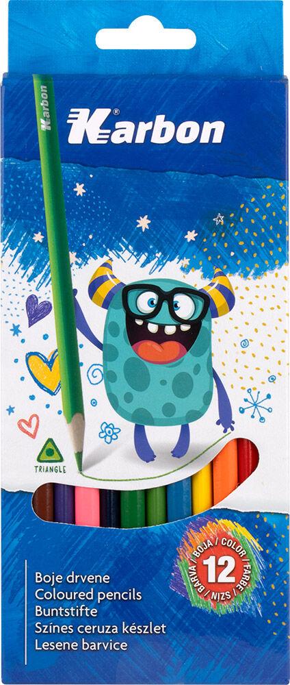 Karbon Дрвени бои /12 карбон 237935к