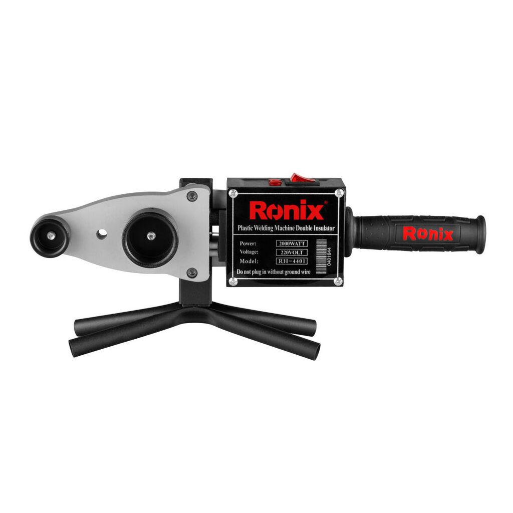 Ronix Електричен заварувач-пегла за ПВЦ цевки 2000W + метален куфер RH-4401