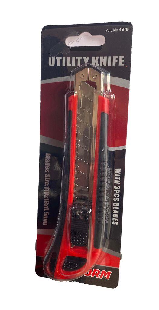 Alfa Electric Скалпел 18мм со три ножа TF-1405