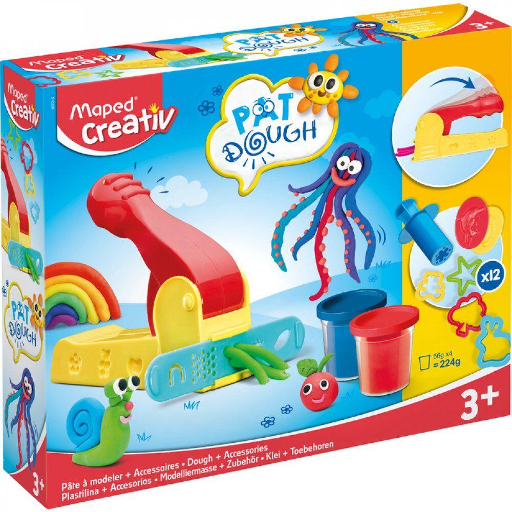 Maped Пластелин мапед/4 + 12 акцесоари 907215