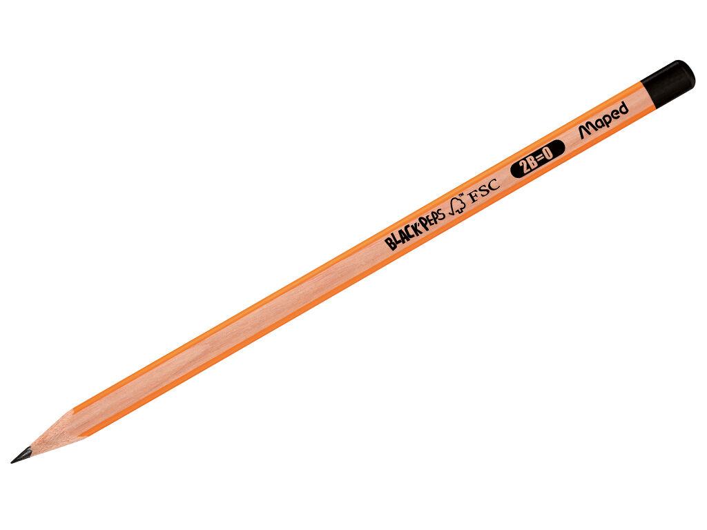 Maped Молив 2б 1/12 блек'пепс 850022