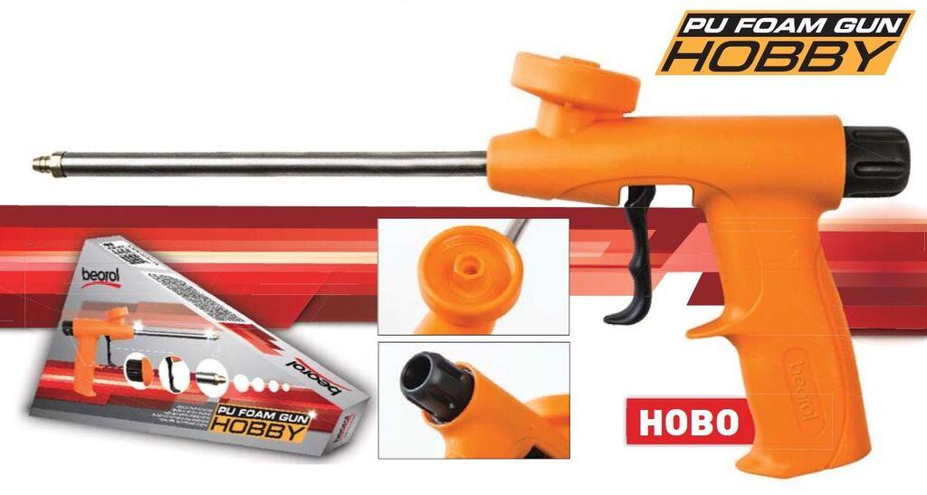 Beorol Пиштол за пур пена пластичен хоббѕ