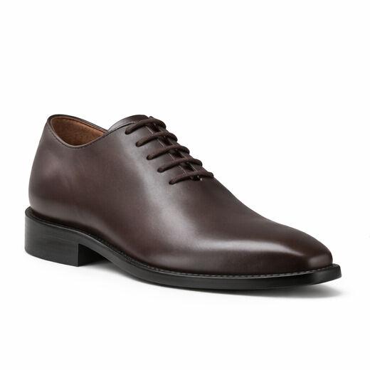 Машки чевли Dark Brown Leather Oxford