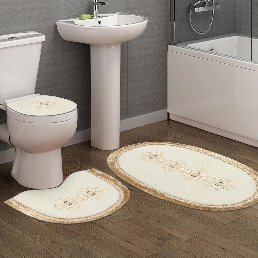 L'essentiel Maison Комплет подови за бања Clozet Tkm.000187, крем