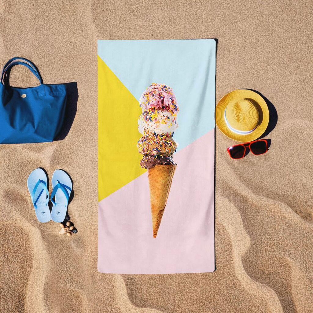 L'essentiel Maison Пешкир за плажа Дондурма, 75x150 cm, Шарена