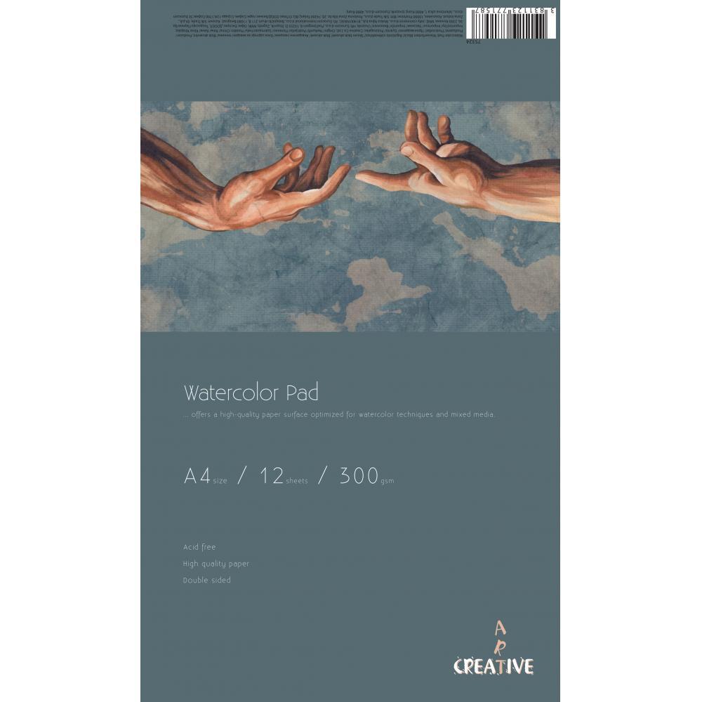 Creative Блок Aquarelle A4 12 листа 300гр.75324