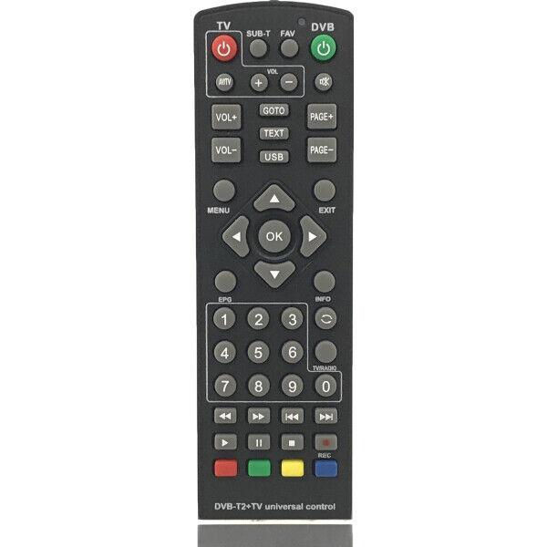 Alfa Electric Далечинско за дигитален ресивер DVB-T2+2 2019  DVB-T2-REMOTE