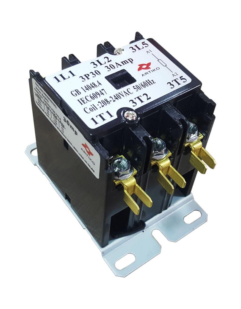 Alfa Electric Контактор 3P-30A 220V AC  3P-30A-220V