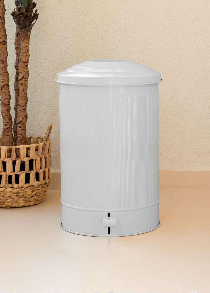 Корпа за отпадоци L'essentiel Maison STP0014, бела
