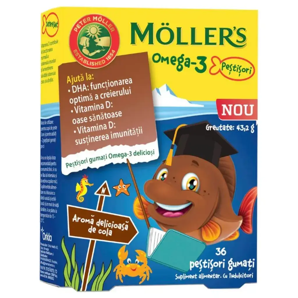 Додаток во исхраната Orkla Health Moller's Omega-3