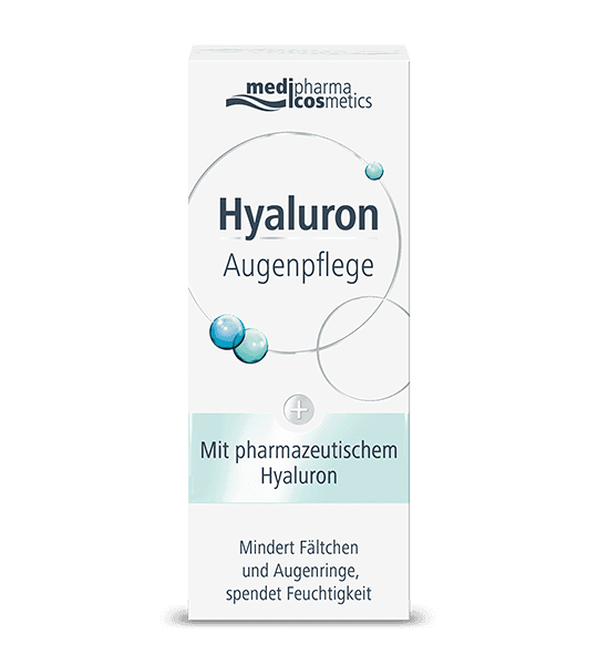 Медифарма Грижа за пределот под очите со хијалуронска киселина, 15 мл