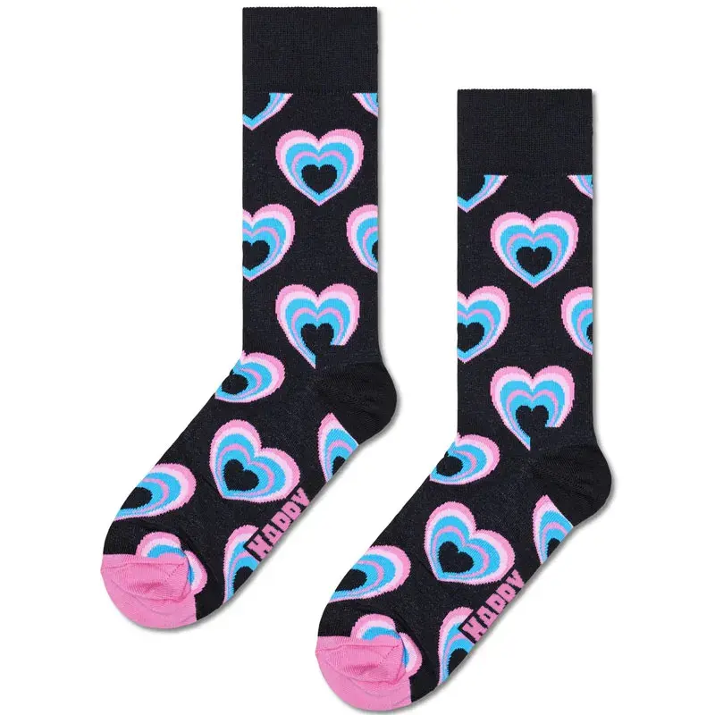HAPPY SOCKS Женски Чорапи Valentine Gift Set 2 Пара, Шарени
