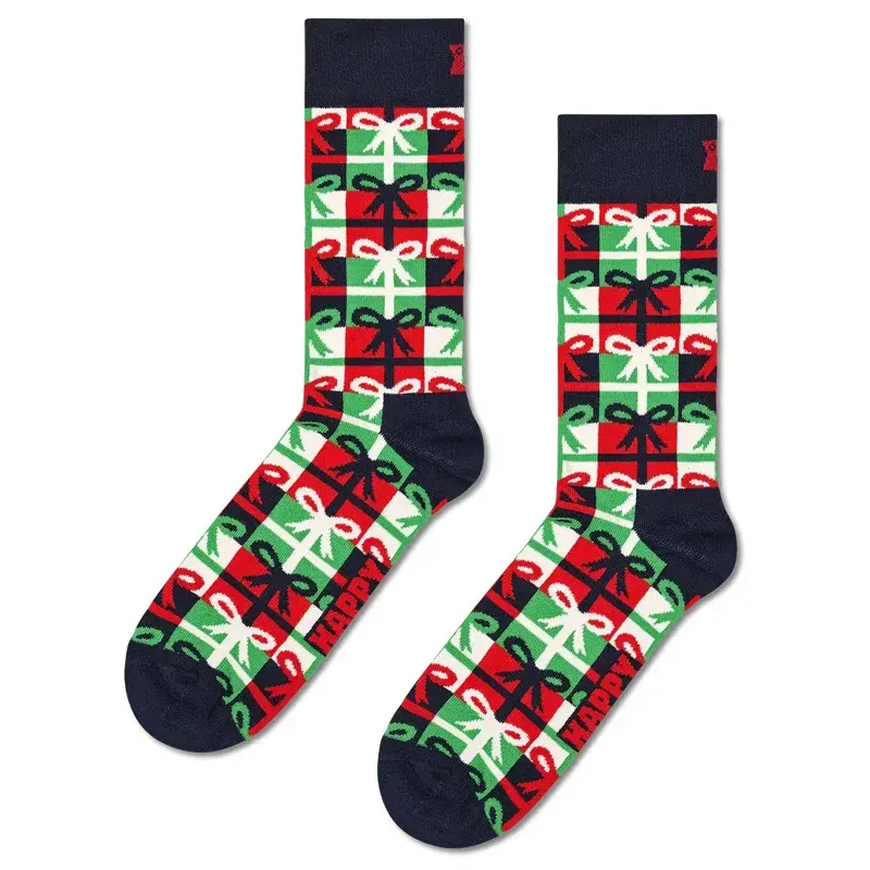 Женски чорапи Happy Socks повеќебојни, 1 пар, шарени
