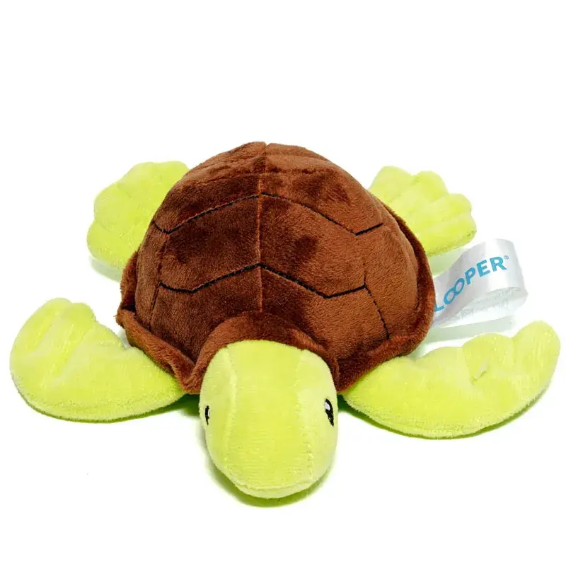 Плишана играчка Looper за момчиња Морска желка, зелена