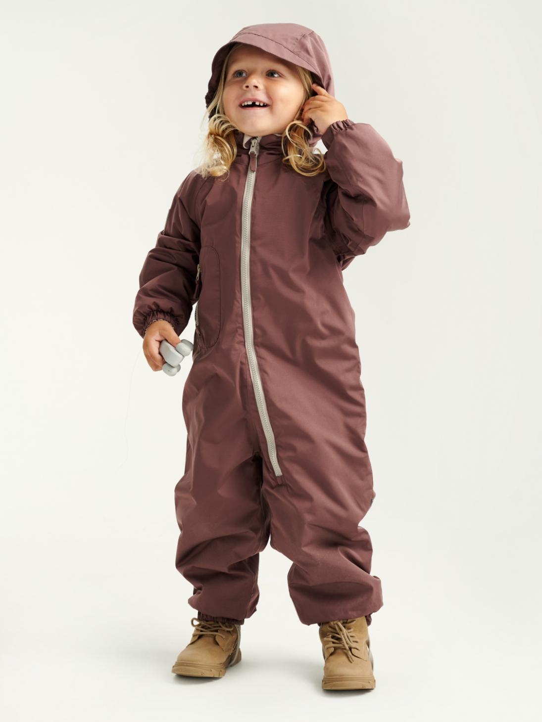 LEOKID Комбинезон во една боја Fig Tree - 86-92