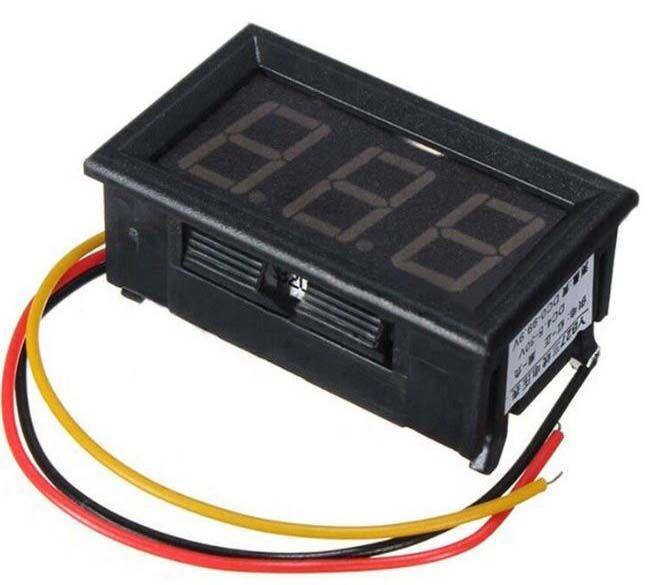 Alfa Electric ARD-089, Волтметар 0–100V, црвен, 3-жичен