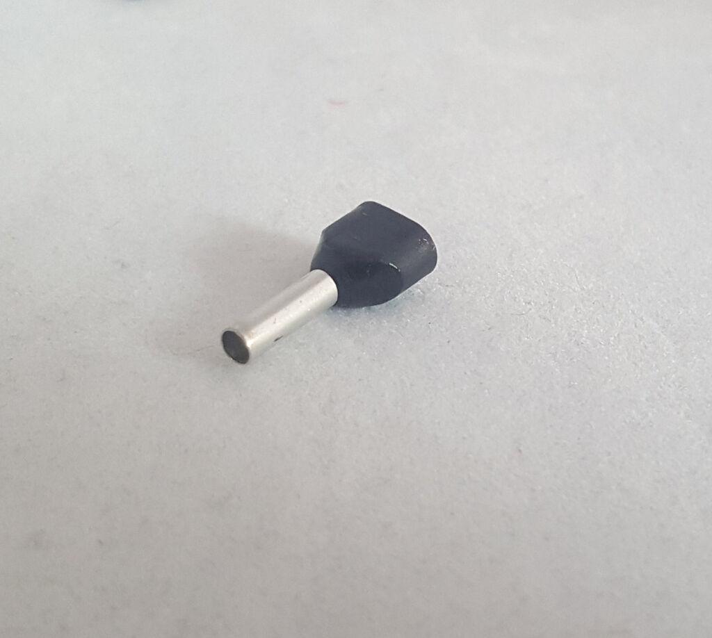 Alfa Electric Завршеток изолиран дупли 2×1.5mm² L-8mm