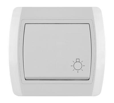 Metalka Majur Тастер за светло со статус 14.01.011