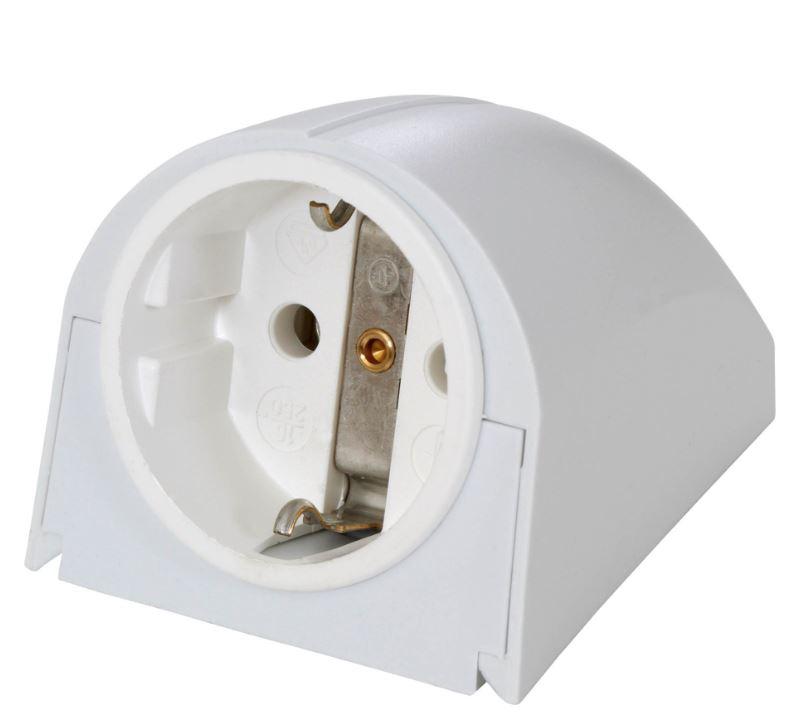 Alfa Electric Приклучок за ОГ монтажа II шуко спојка Atra 7121