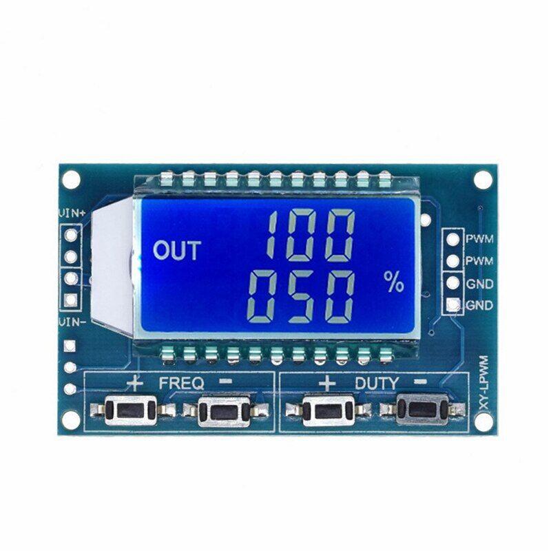 Arduino ARD-239, Осцилатор На Правоаголен Сигнал Со LCD Дисплеј XY-LPWM PWM Square Wave