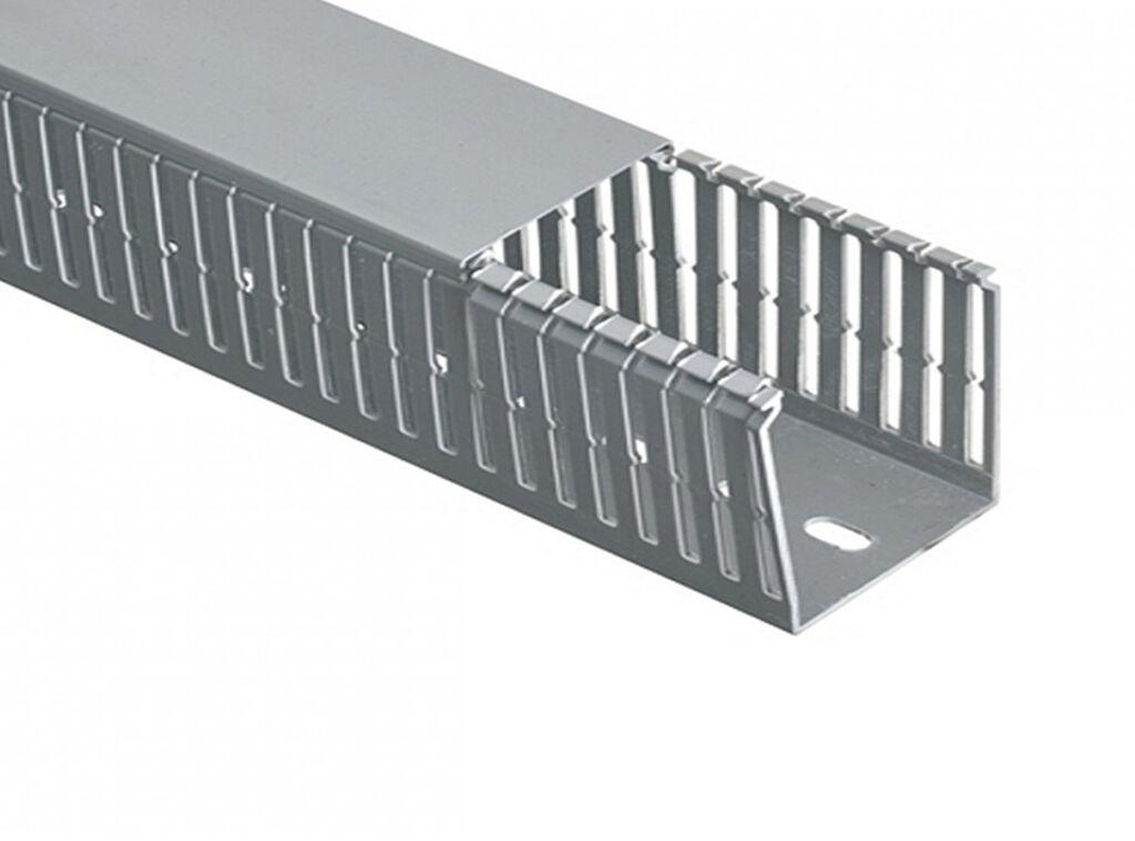 Alfa Electric Канал пластичен 40x40 mm перфориран
