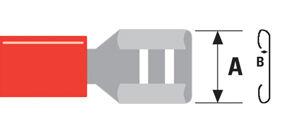 Alfa Electric Клема женска PI 2.8/0.8mm FDD1.25-110(5) ST-061