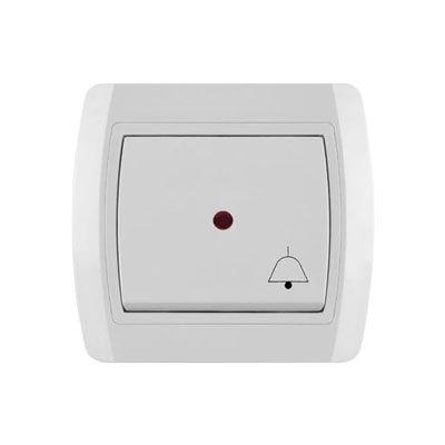 Metalka Majur Тастер за ѕвоно со симбол статус 14.01.012