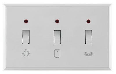 Alfa Electric Индикатор за купатило хоризонтален Premier 11.01.095