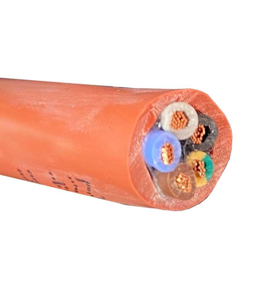 Alfa Electric Силиконски кабел 5×1.5mm² (5G1.5mm²), бакарен Cu