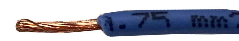 Mekas Cable Силиконска жица сина Cu 0.75mm²