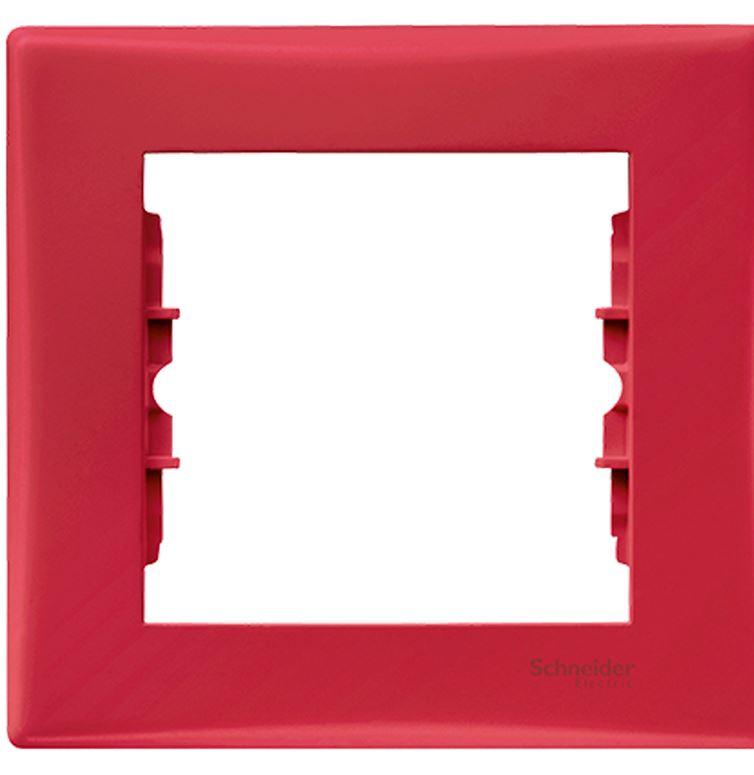 Schnaider Рамка Sedna црвена SDN5800141