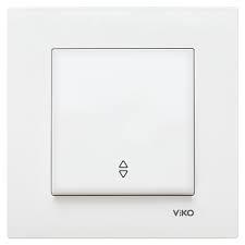 Alfa Electric Прекинувач наизменичен Kare бел Viko 90960004