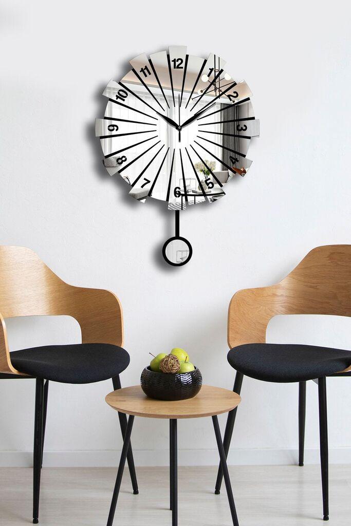 Wallity dzиден часовник Vlnt111Gu, 39x50 см, сребрена боја