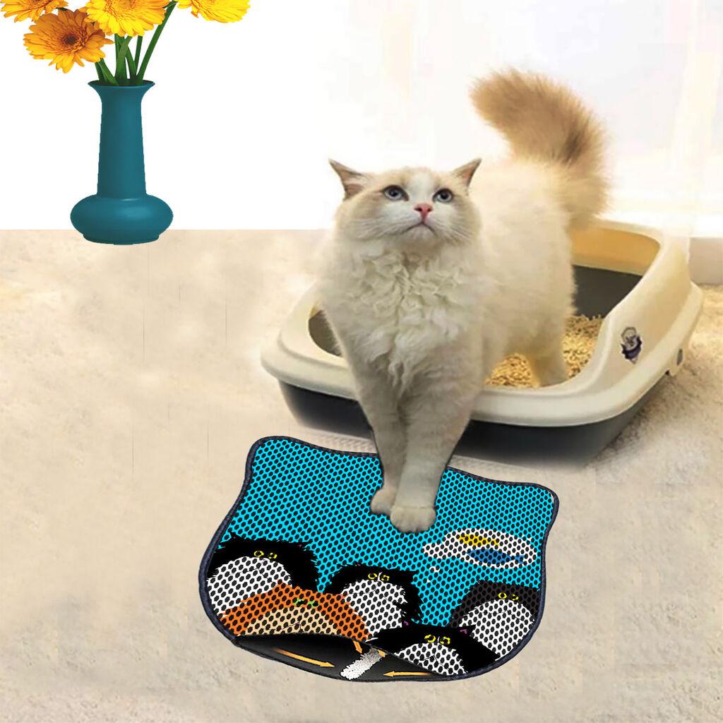 Aberto Design Тоалетна просторија за мачки Kdkafa0236, 40 x 50 см, тиркизна