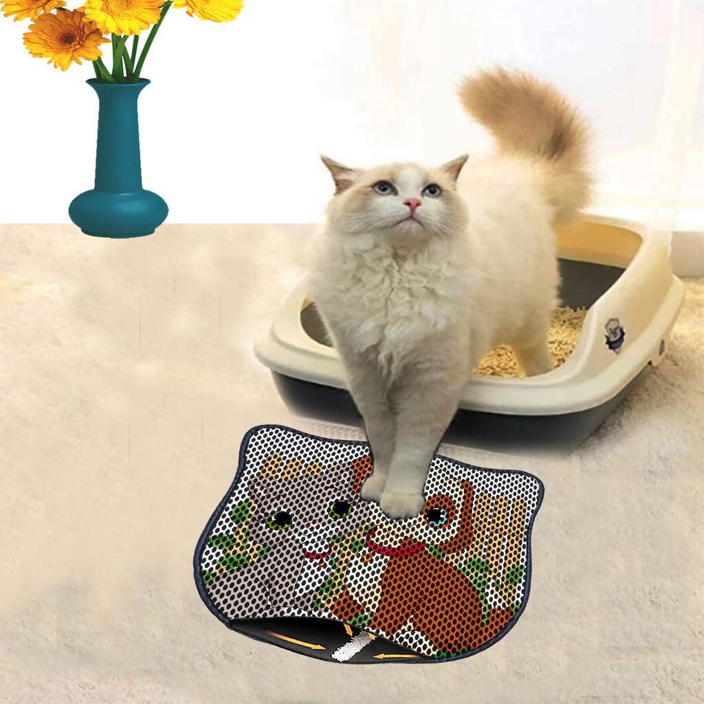 Aberto Design Тоалетна просторија за мачки Kdkafa0157, 40 x 50 см, шарена