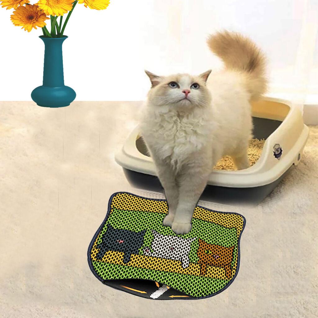 Aberto Design Тоалетна просторија за мачки Kdkafa0231, 40 x 50 см, Шарена