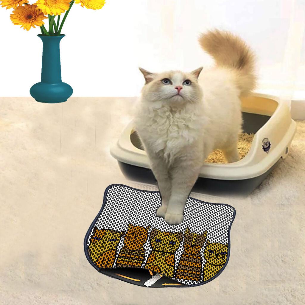 Aberto Design Тоалетна просторија за мачки Kdkafa0229, 40 x 50 см, шарена