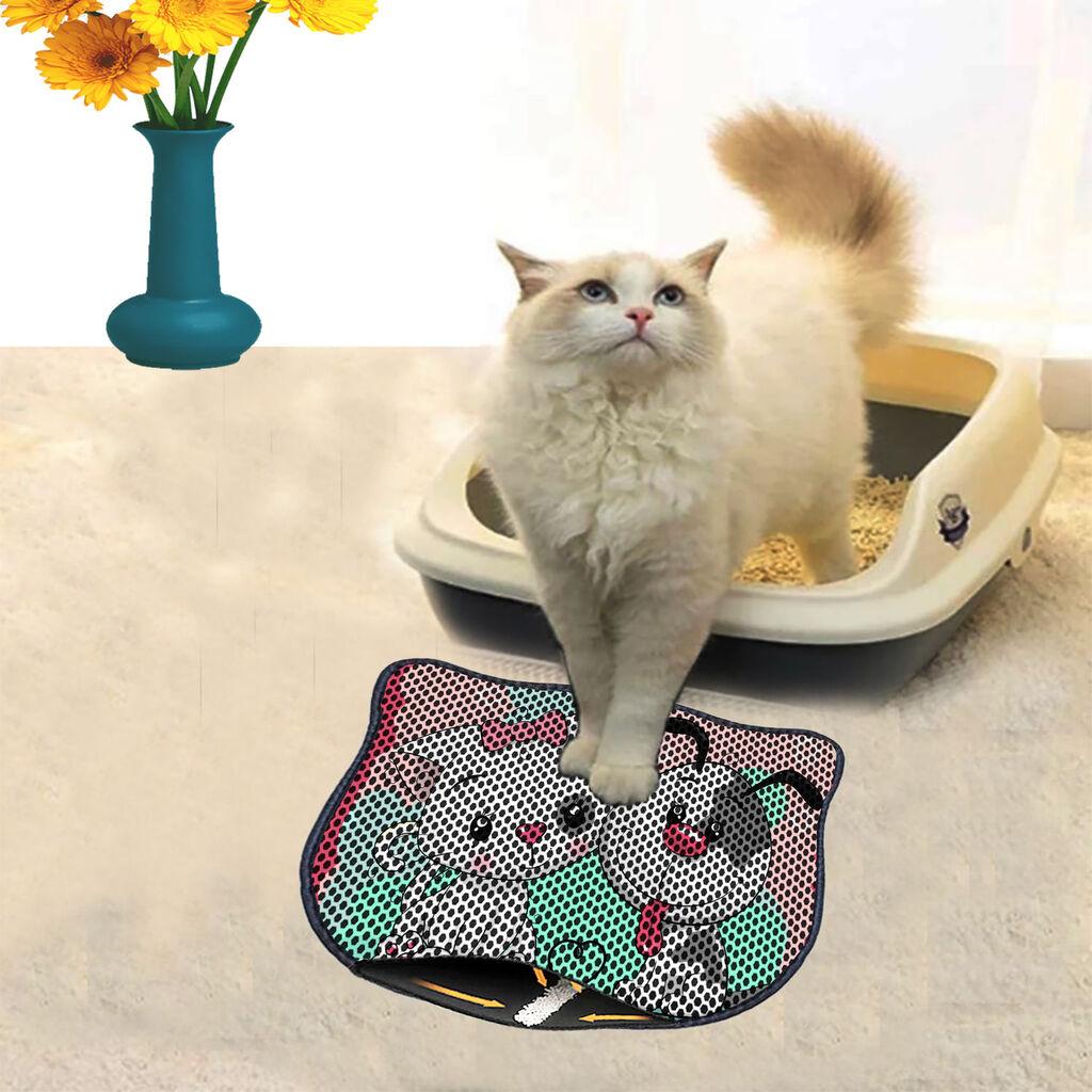 Aberto Design Тоалетна просторија за мачки Kdkafa0067, 40 x 50 см, шарена