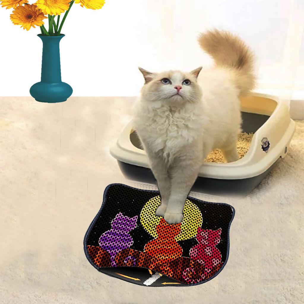 Aberto Design Тоалетна просторија за мачки Kdkafa0107, 40 x 50 см, шарена