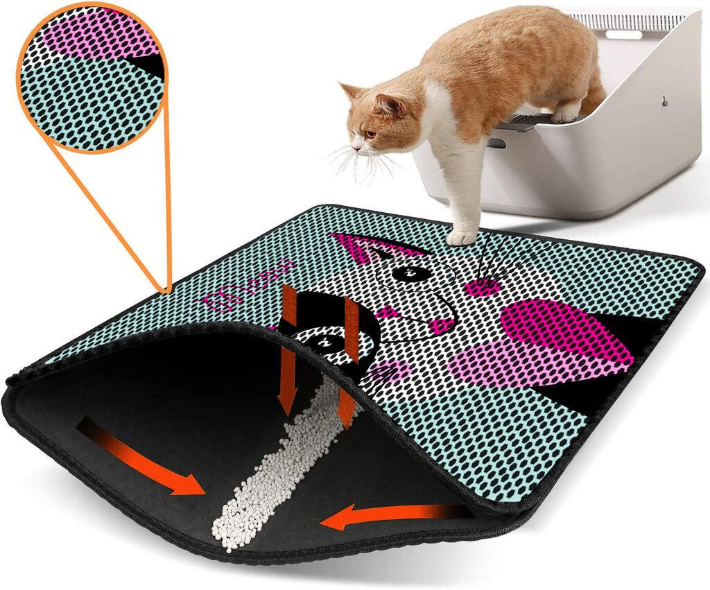 Aberto Design WC преграда за мачки Nrszn0221, 45 x 60 см, шарена