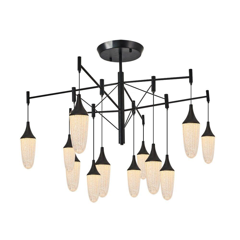 Лустер Opviq L1308, црн