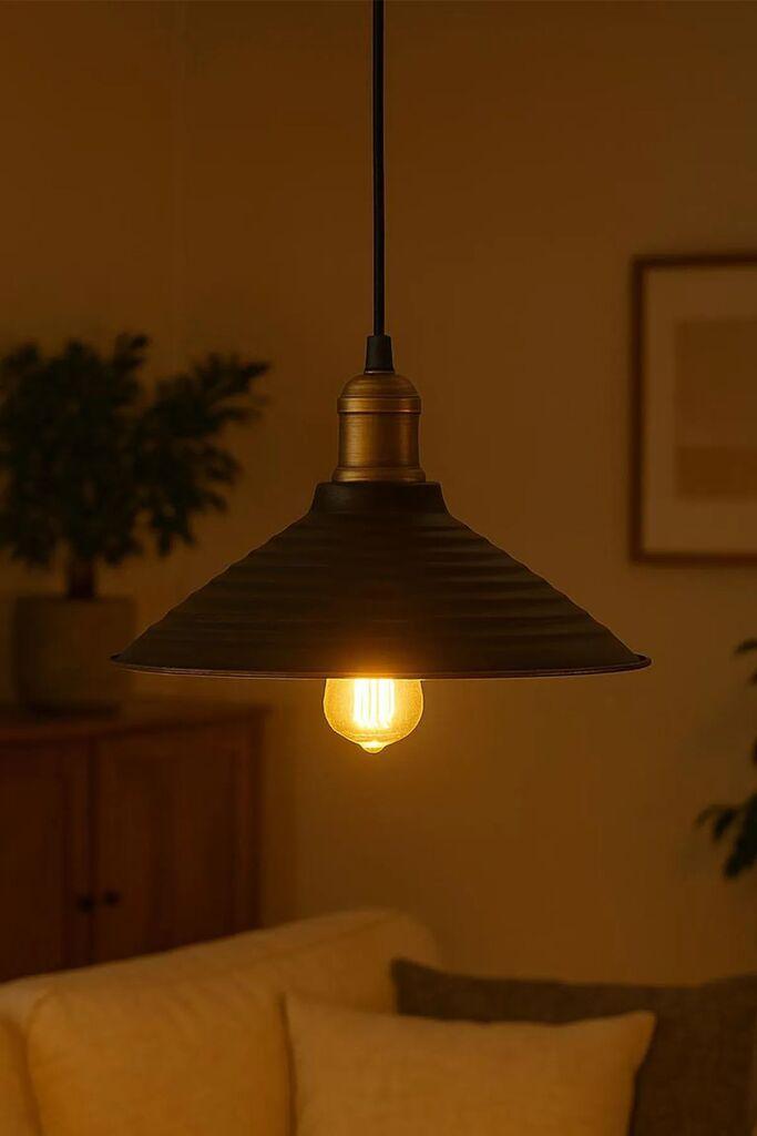 Лустер Opviq BK046, црн