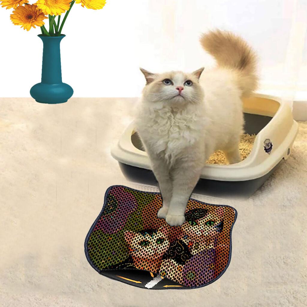 Aberto Design Тоалетна просторија за мачки Kdkafa0106, 40 x 50 см, Шарена