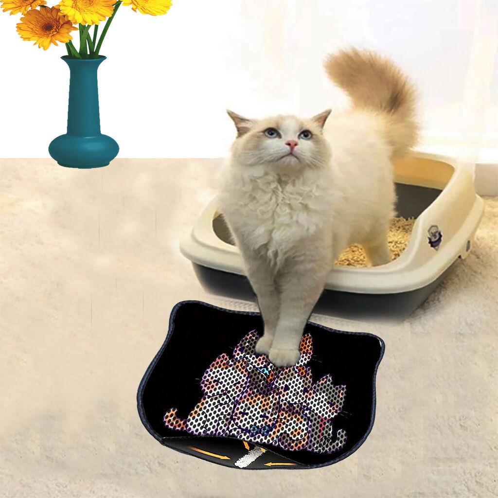 Aberto Design Тоалетна просторија за мачки Kdkafa0088, 40 x 50 см, шарена