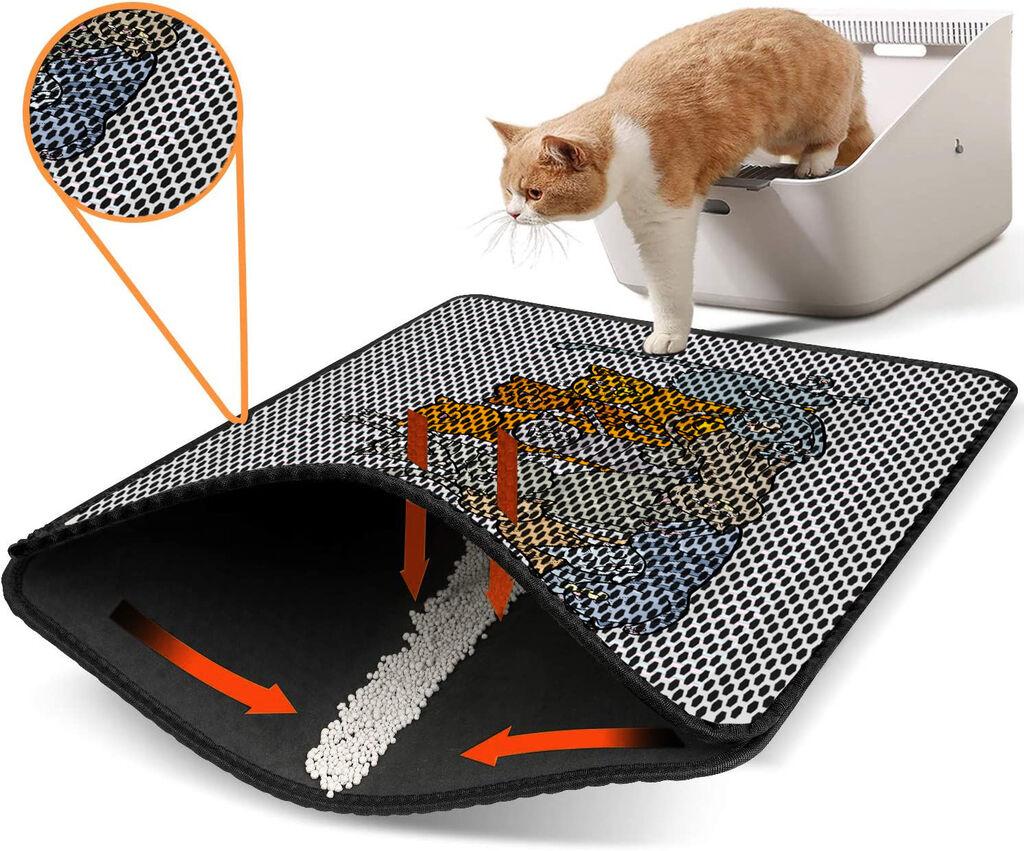 Aberto Design WC преграда за мачки Nrszn0013, 45 x 60 см, шарена