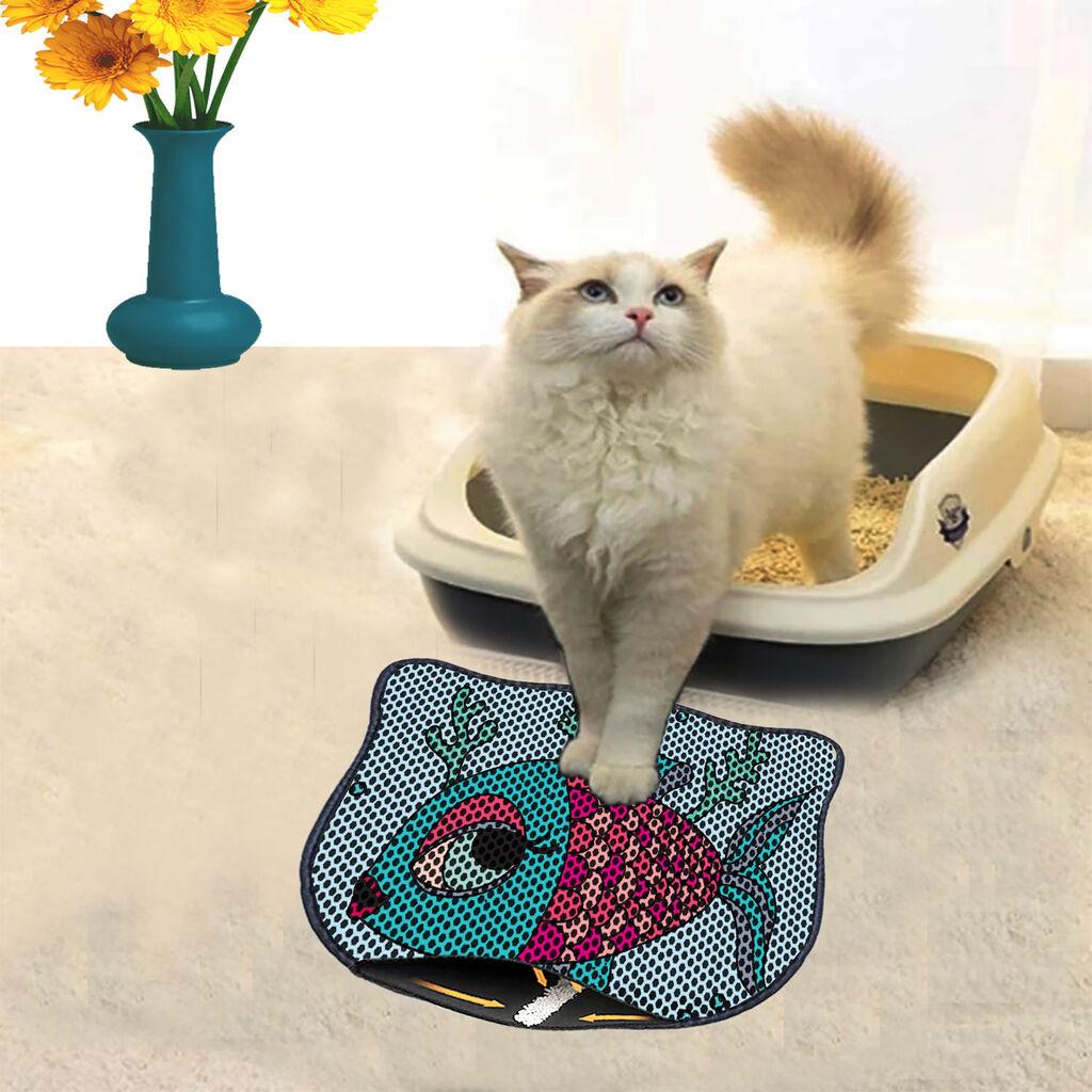 Aberto Design Тоалетна просторија за мачки Kdkafa0096, 40 x 50 см, шарена